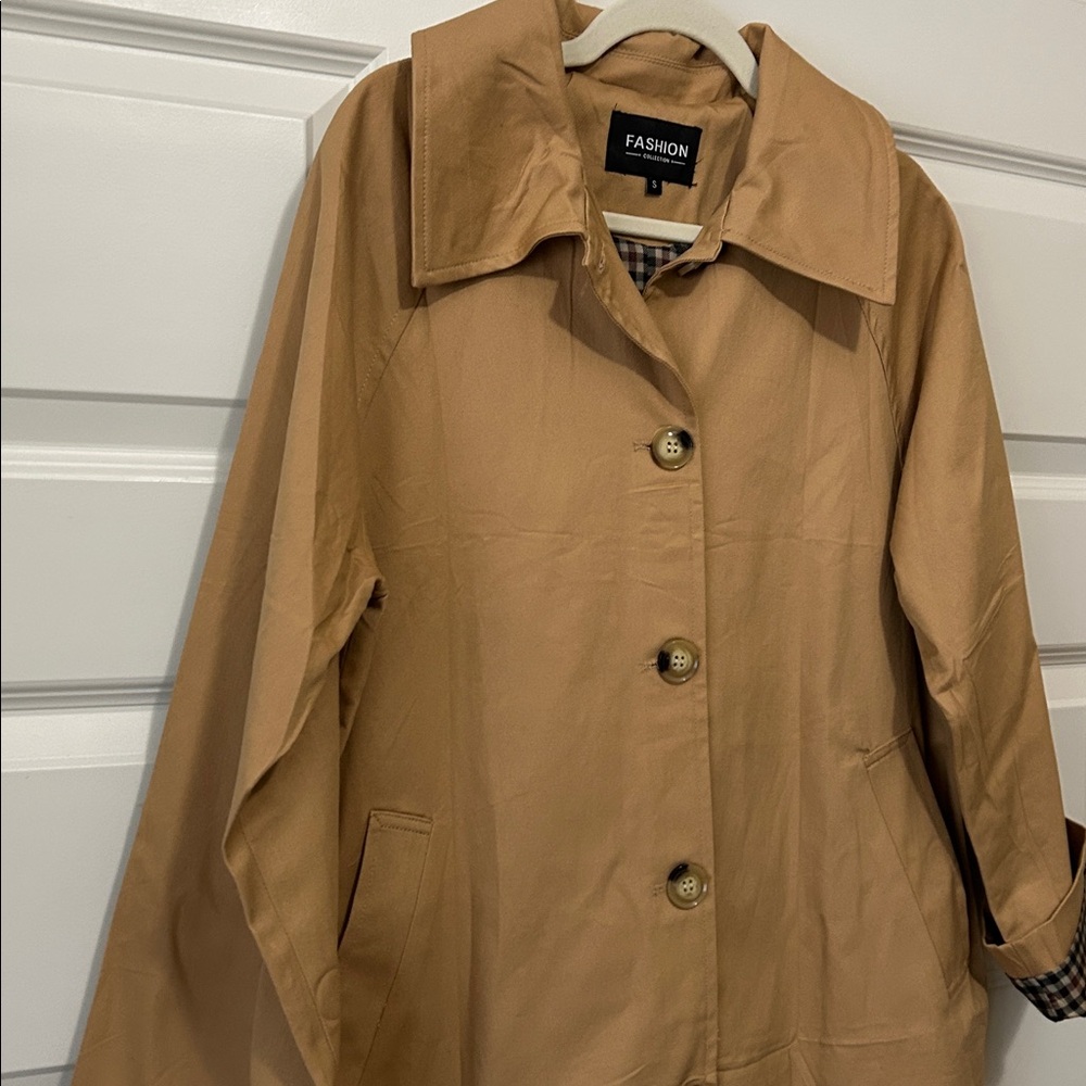 Womens long coat - Picture 2 of 7